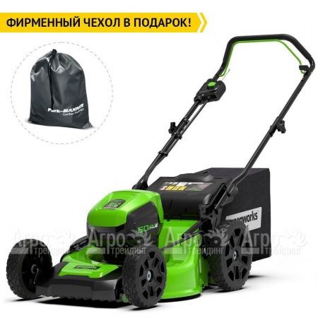 Газонокосилка аккумуляторная GreenWorks GD60LM46HP (без батареи и зарядного устройства) в Новосибирске