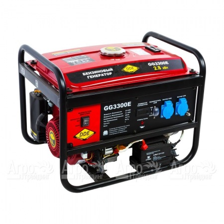 Бензогенератор DDE GG3300E 2.8 кВт  в Новосибирске