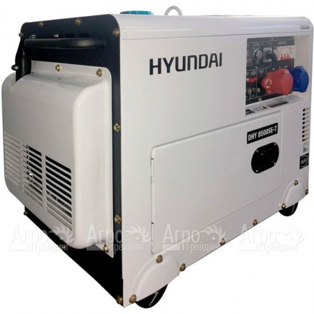 Дизельгенератор Hyundai DHY 8500SE-T 6.5 кВт в Новосибирске