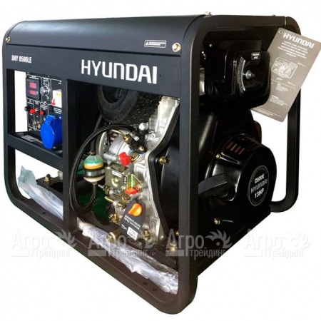 Дизельгенератор Hyundai DHY 8500LE 6.5 кВт  в Новосибирске
