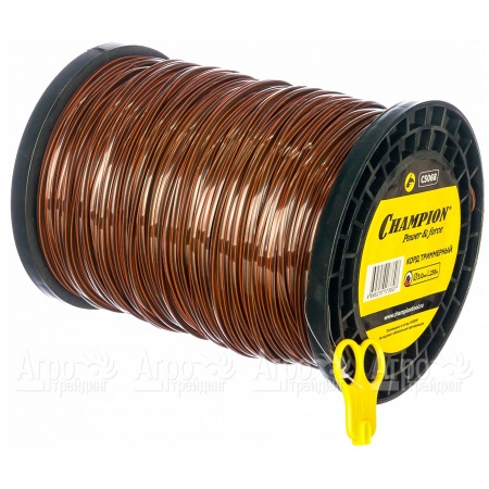 Корд триммерный Champion Nylplus Square 3.0мм, 236м (квадрат)+нож  в Новосибирске