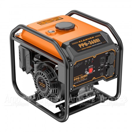 Бензогенератор инверторный Carver PPG-3600I 2.8 кВт  в Новосибирске