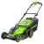 Газонокосилка аккумуляторная GreenWorks GD40LM411 4 Ач в Новосибирске
