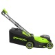 Газонокосилка аккумуляторная GreenWorks GD24X2LM411 2х4 Ач в Новосибирске