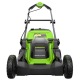 Газонокосилка аккумуляторная GreenWorks GD40LM411 4 Ач в Новосибирске